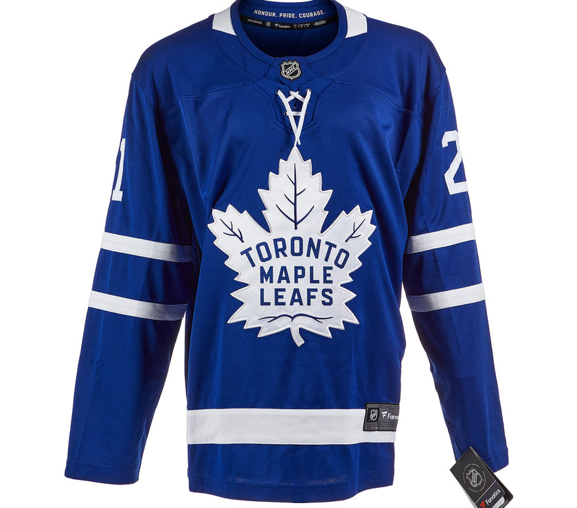 Bobby Baun Signed Toronto Maple Leafs Fanatics Breakaway Home Blue Jersey - Heritage Hockey™