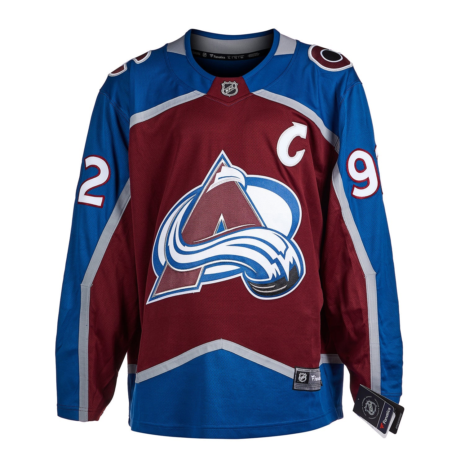 Gabriel Landeskog Signed Colorado Avalanche Fanatics Breakaway Home Maroon Jersey