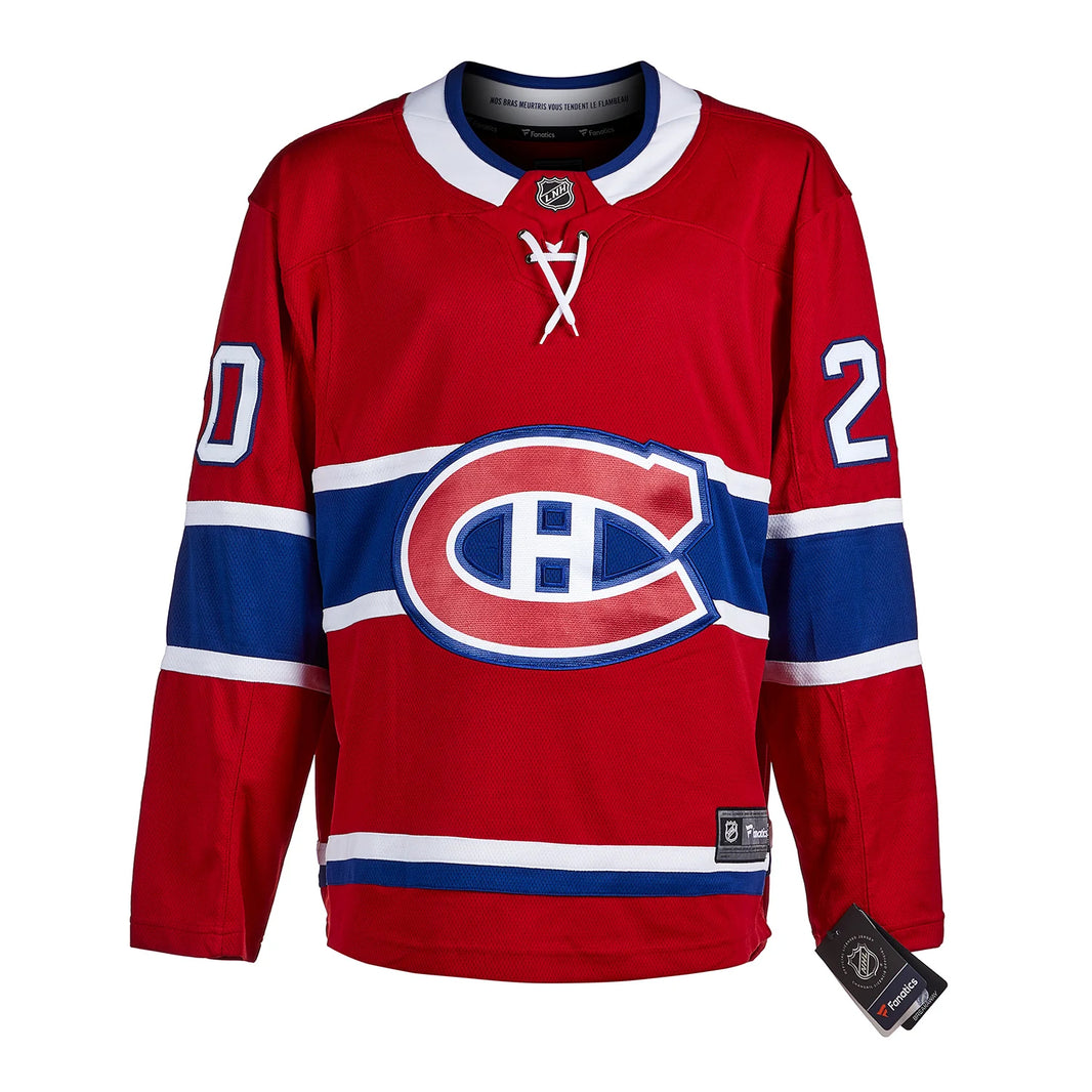 Camiseta de local de los Montreal Canadiens firmada por Peter Mahovlich