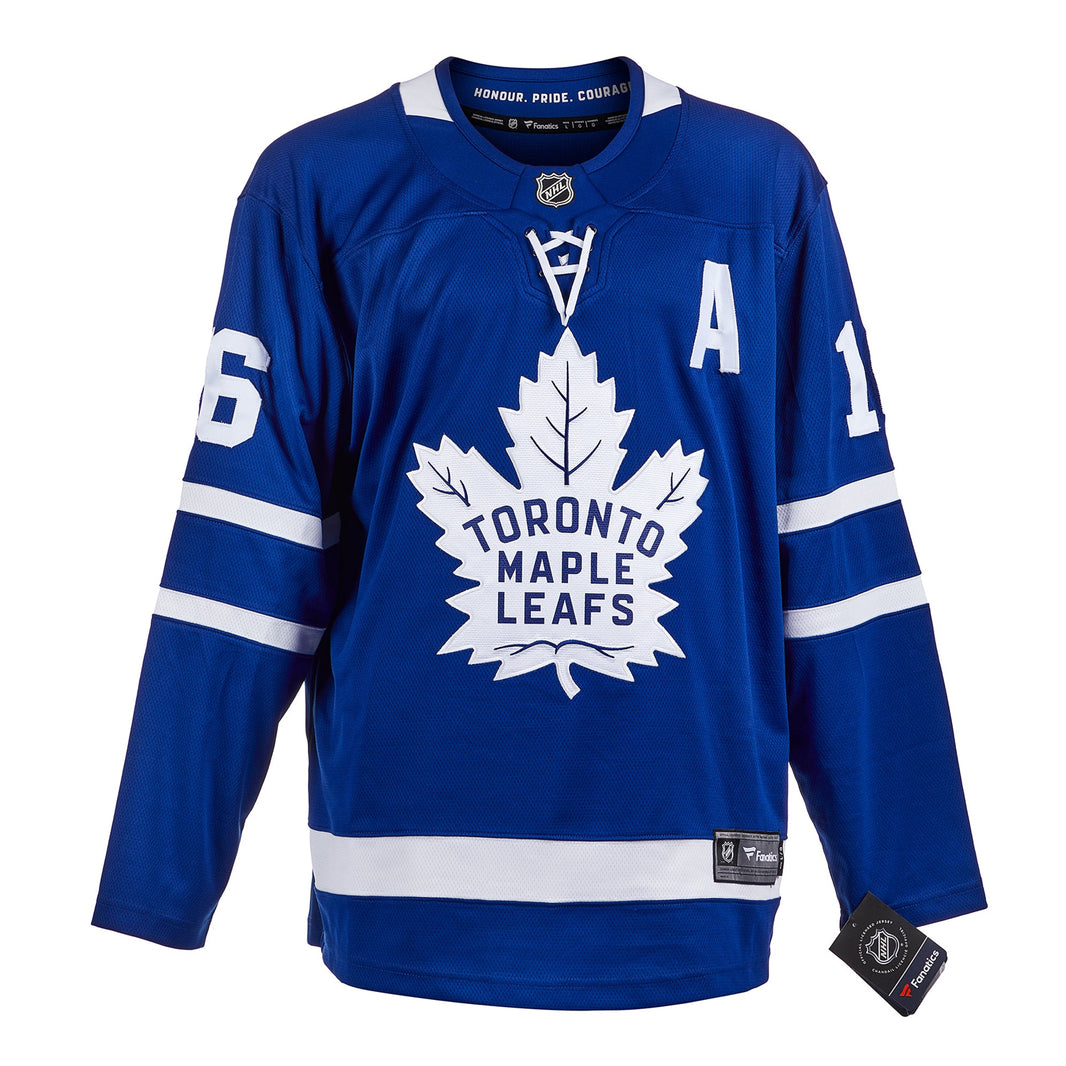 Darcy Tucker Signed Toronto Maple Leafs Fanatics Breakaway Home Blue Jersey