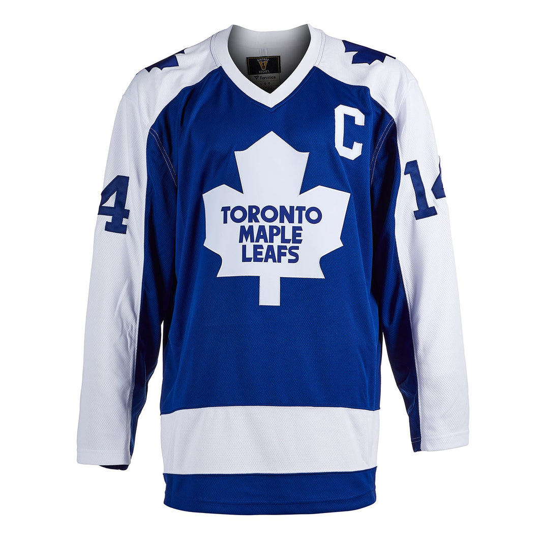 Dave Keon Signed Toronto Maple Leafs Fanatics Vintage Blue Jersey