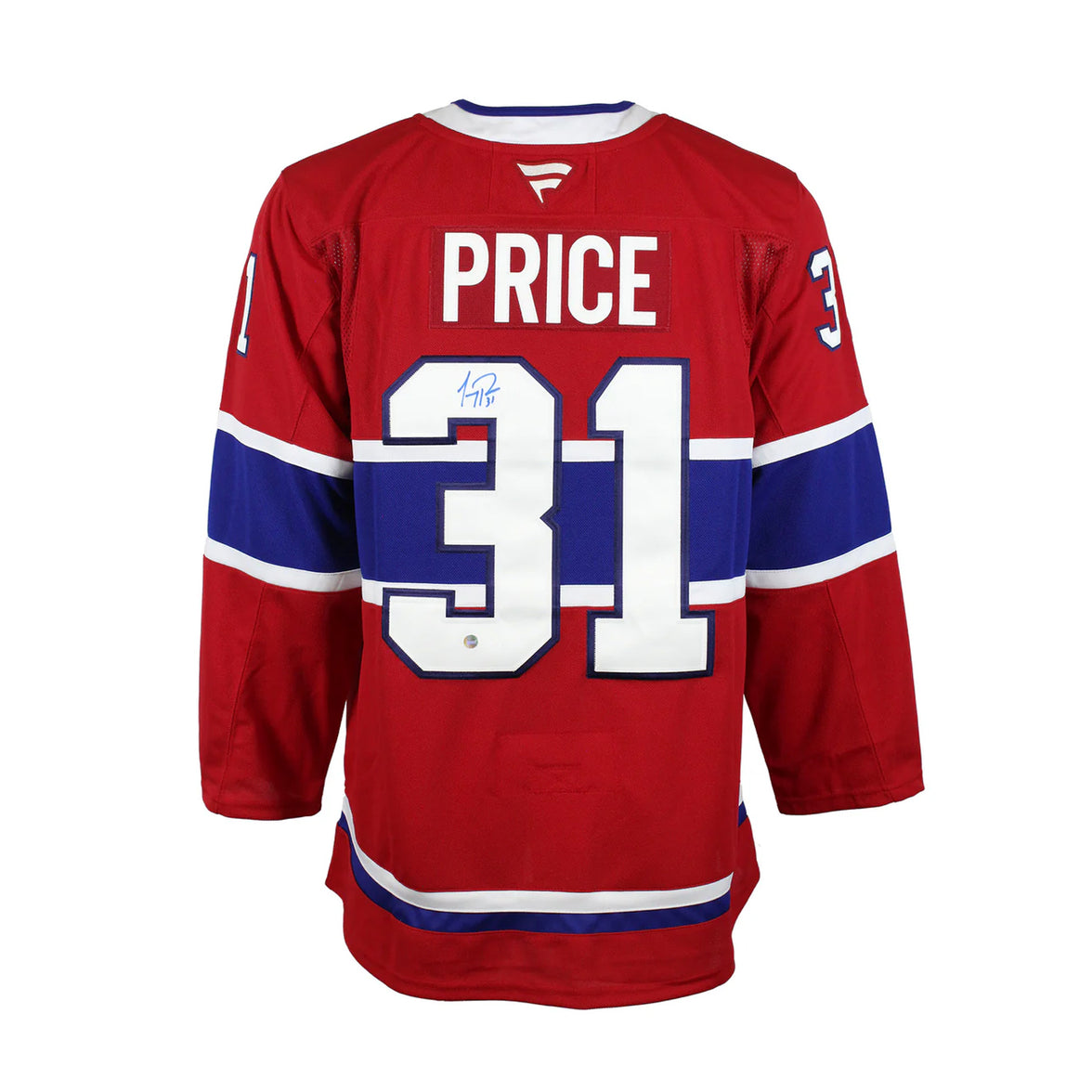 Carey Price Signed Montreal Canadiens Fanatics Premium Home Red Jersey