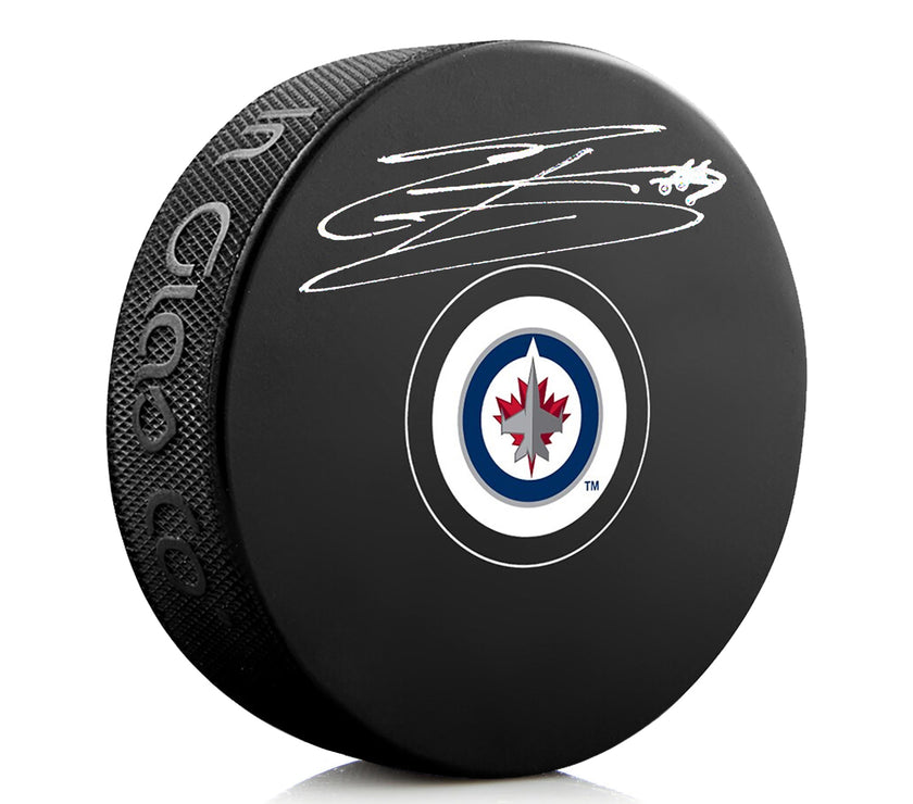 Evander Kane Signed Winnipeg Jets Puck - Heritage Hockey™