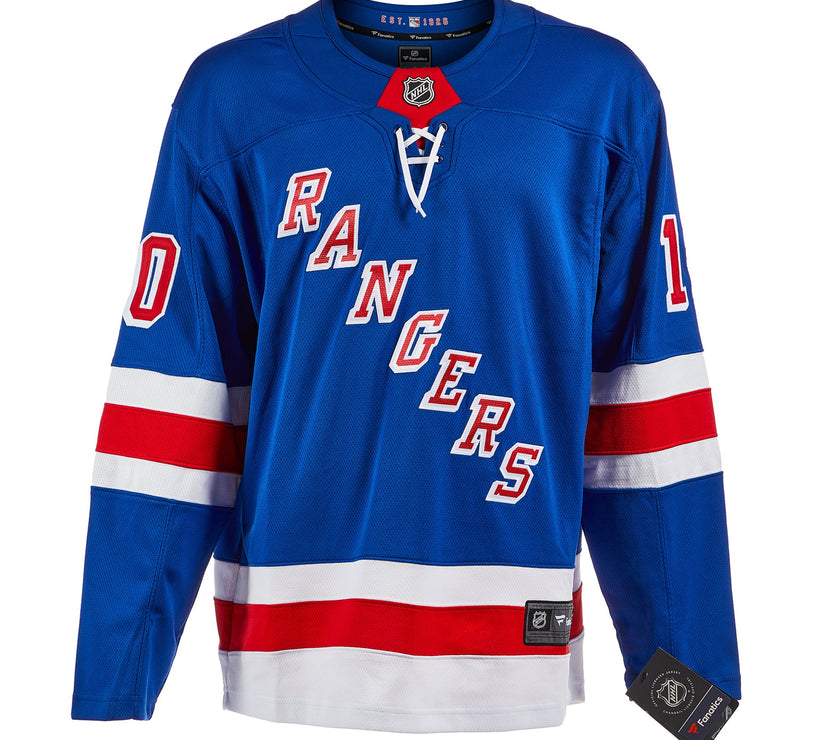 Artemi Panarin Signed New York Rangers Fanatics Breakaway Home Blue Jersey