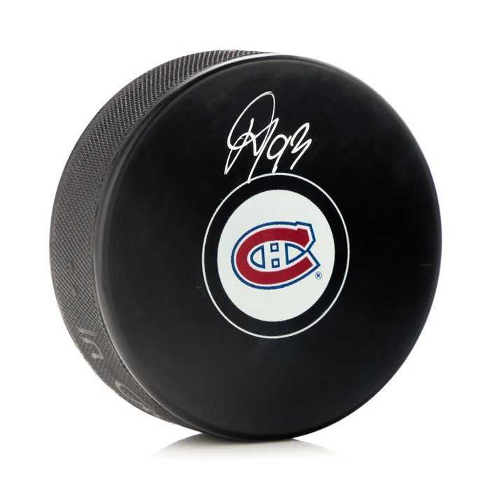 Ivan Demidov Signed Montreal Canadiens Puck