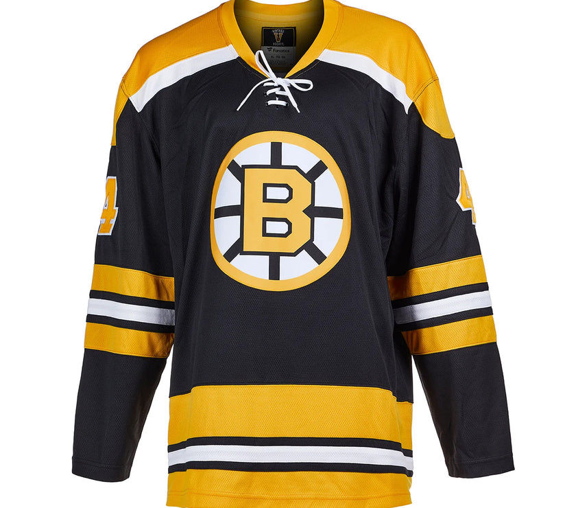 Bobby Orr Signed Boston Bruins Fanatics Vintage Black Jersey