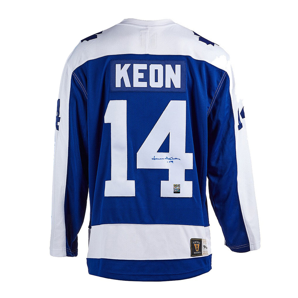 Dave Keon Signed Toronto Maple Leafs Fanatics Vintage Blue Jersey