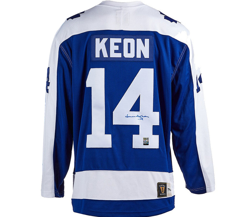 Dave Keon Signed Toronto Maple Leafs Fanatics Vintage Blue Jersey