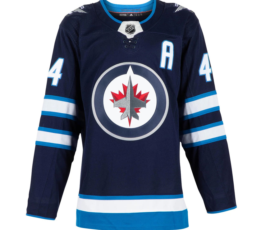 Josh Morrissey Signed Winnipeg Jets Adidas Pro Home Navy Jersey