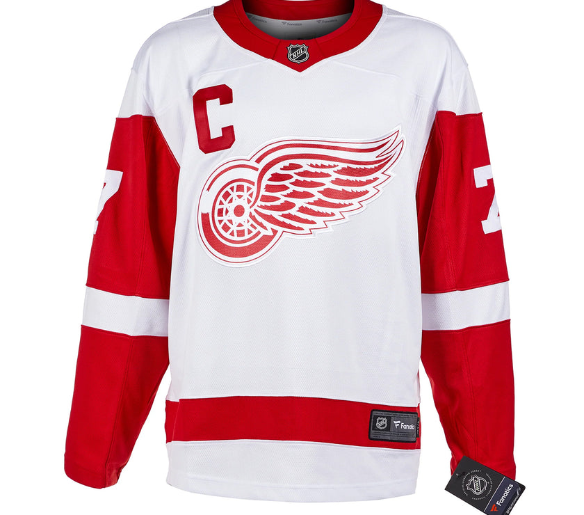 Ted Lindsay Signed Detroit Red Wings Fanatics Breakaway Away White Jersey
