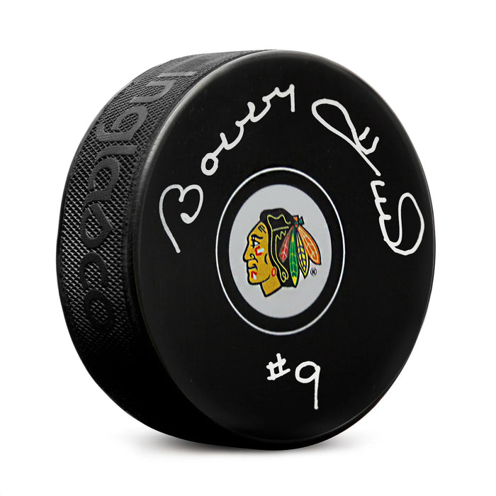 Bobby Hull Signed Chicago Blackhawks Puck