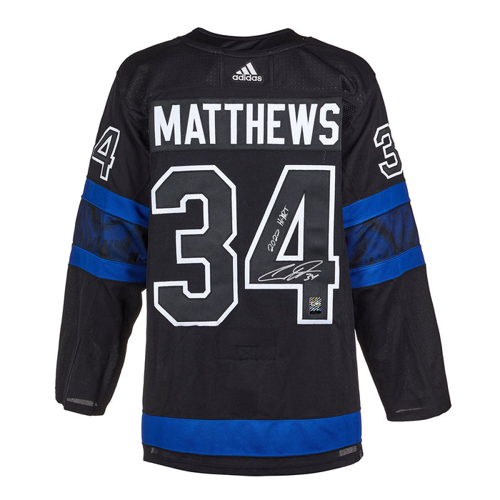 Auston Matthews Signed Toronto Maple Leafs Adidas Pro Flipside Jersey with "2022 Hart" Inscription