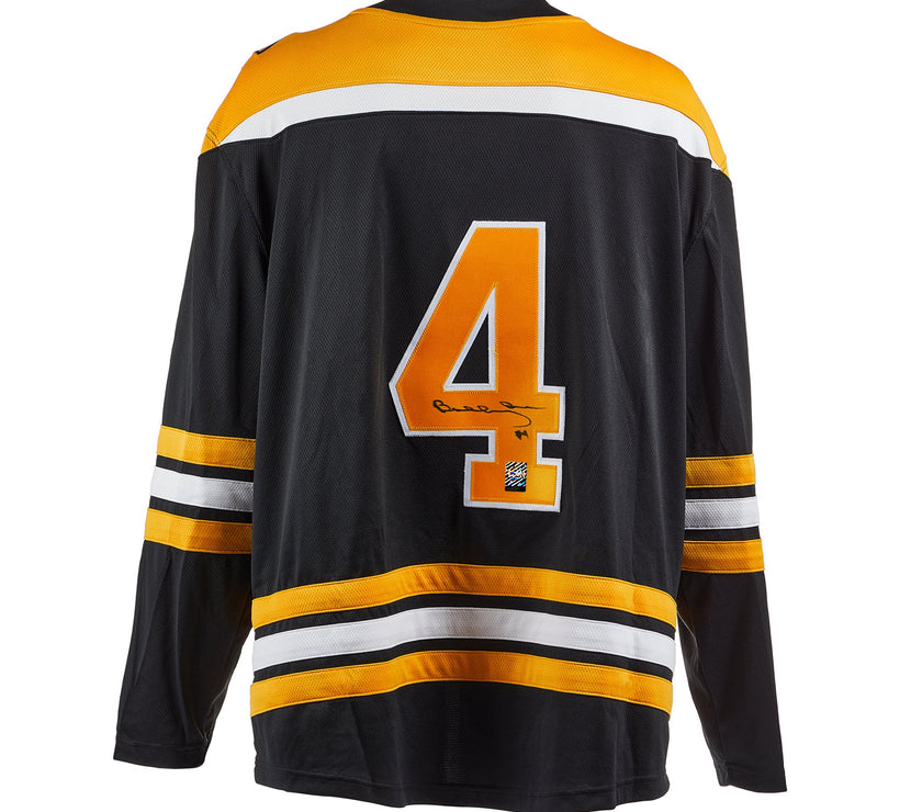 Bobby Orr Signed Boston Bruins Fanatics Breakaway Home Black Jersey