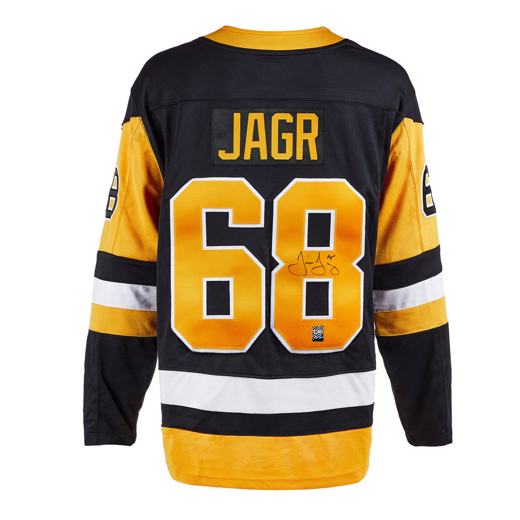 Jaromir Jagr Signed Pittsburgh Penguins Fanatics Breakaway Home Black Jersey