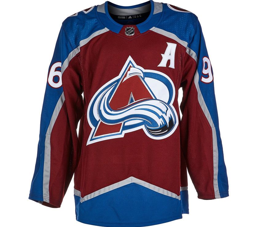 Mikko Rantanen Signed Colorado Avalanche Adidas Pro Home Maroon Jersey