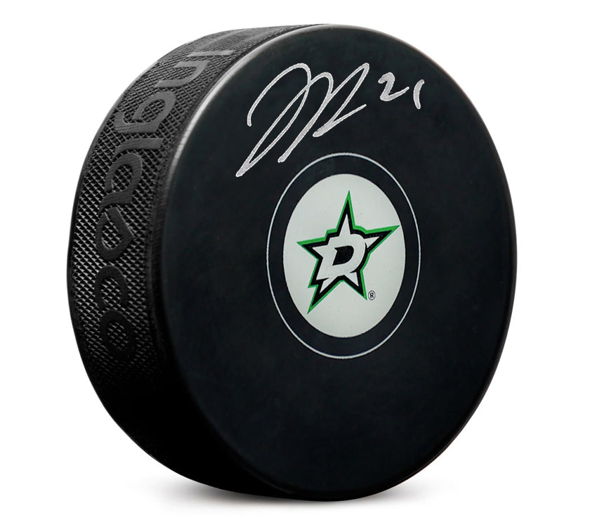 Jason Robertson Signed Dallas Stars Puck