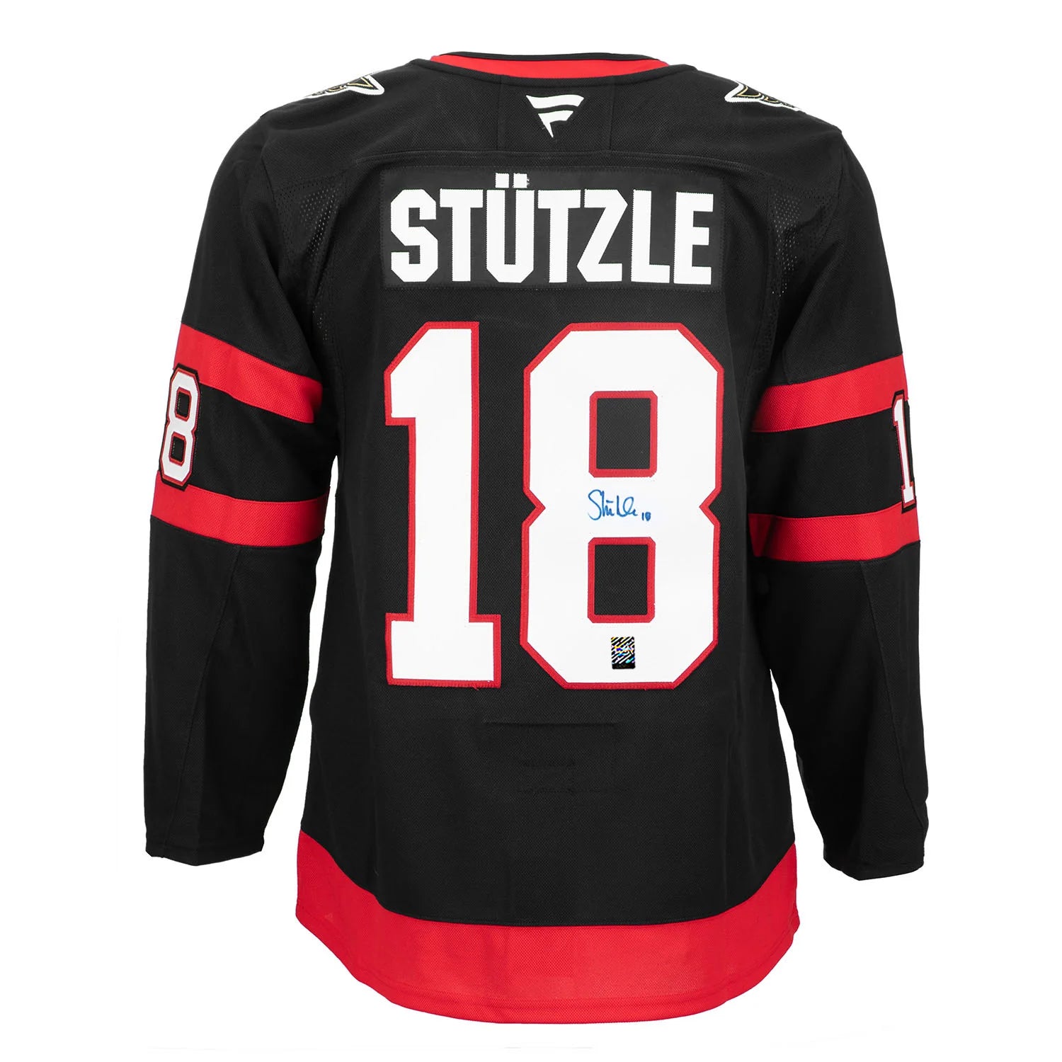 Tim Stutzle Signed Ottawa Senators Fanatics Premium Home Black Jersey