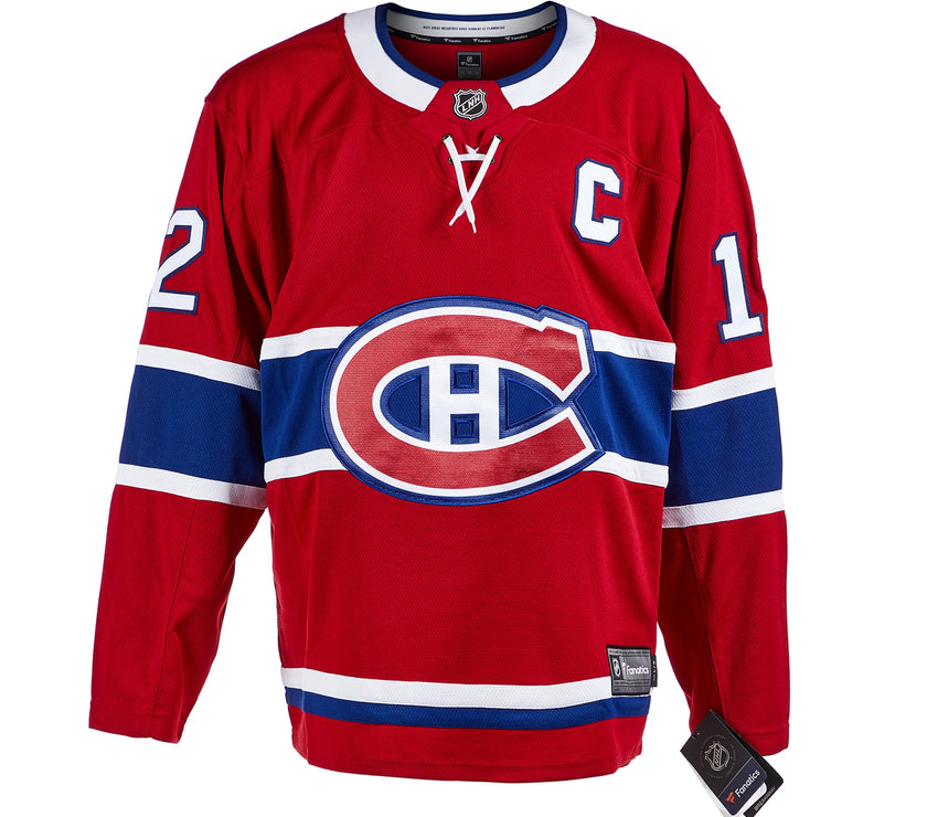 Yvan Cournoyer Signed Montreal Canadiens Fanatics Breakaway Home Red Jersey