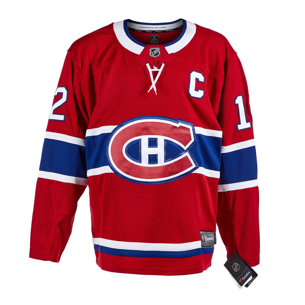 Yvan Cournoyer Signed Montreal Canadiens Fanatics Breakaway Home Red Jersey