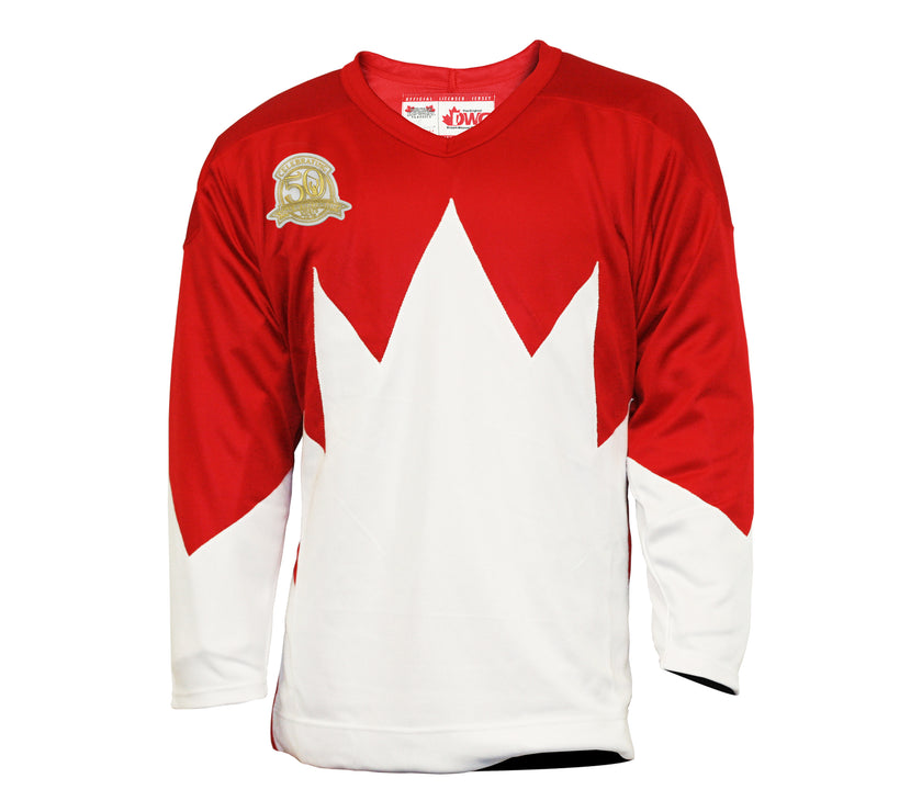 50th Anniversary Paul Henderson Signed Limited Edition Team Canada 1972 Summit Series Home Red Jersey