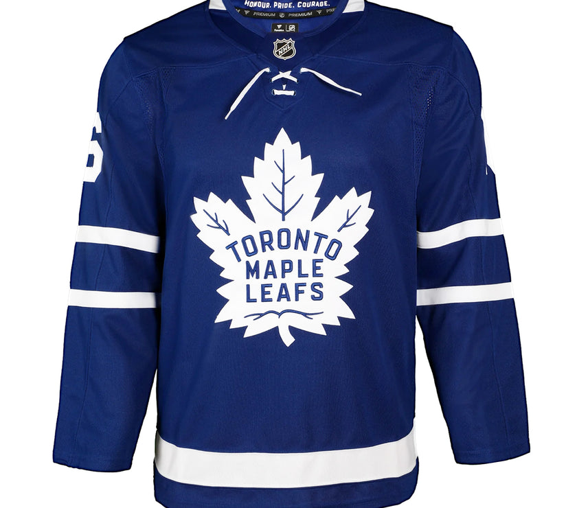 Mitch Marner Signed Toronto Maple Leafs Fanatics Premium Home Blue Jersey