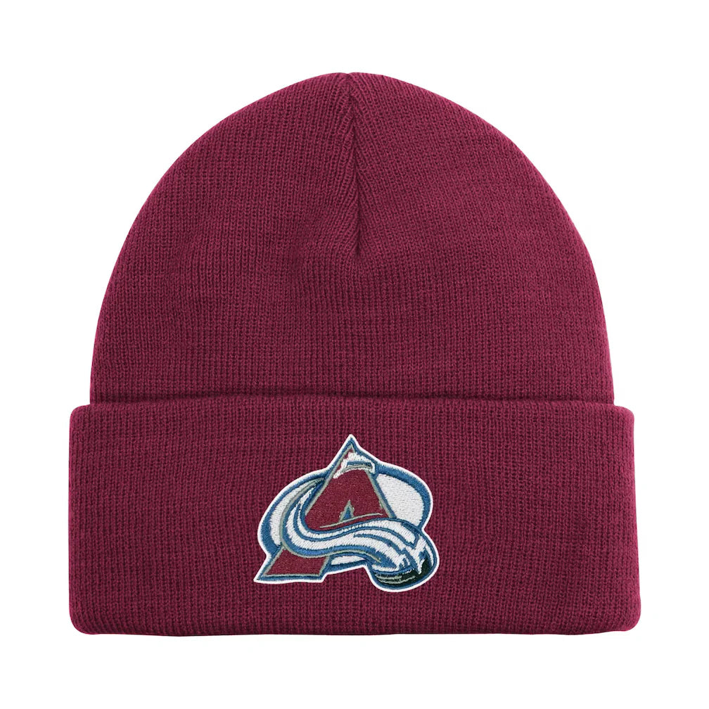 Colorado Avalanche NHL Basic Cuff Knit Beanie