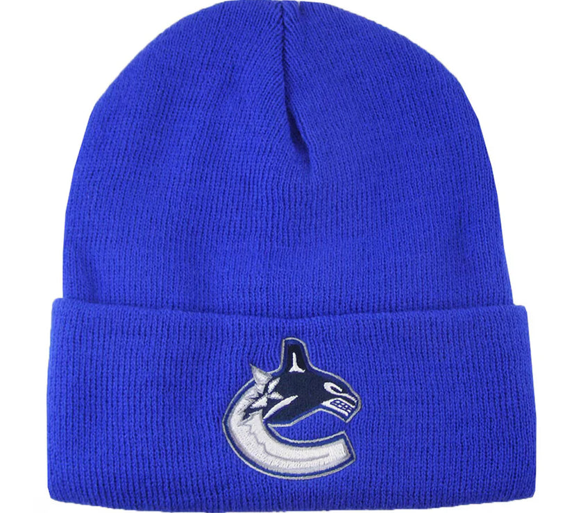 Vancouver Canucks NHL Basic Cuff Knit Beanie