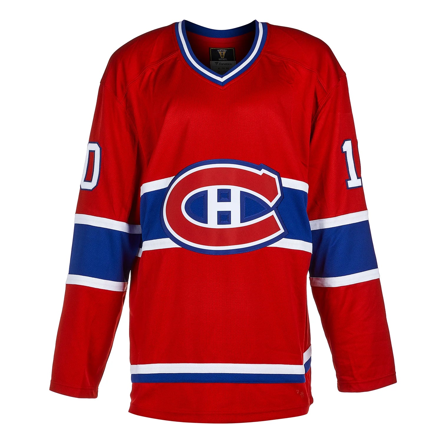 Guy Lafleur Signed Montreal Canadiens Fanatics Vintage Red Jersey - Heritage Hockey™