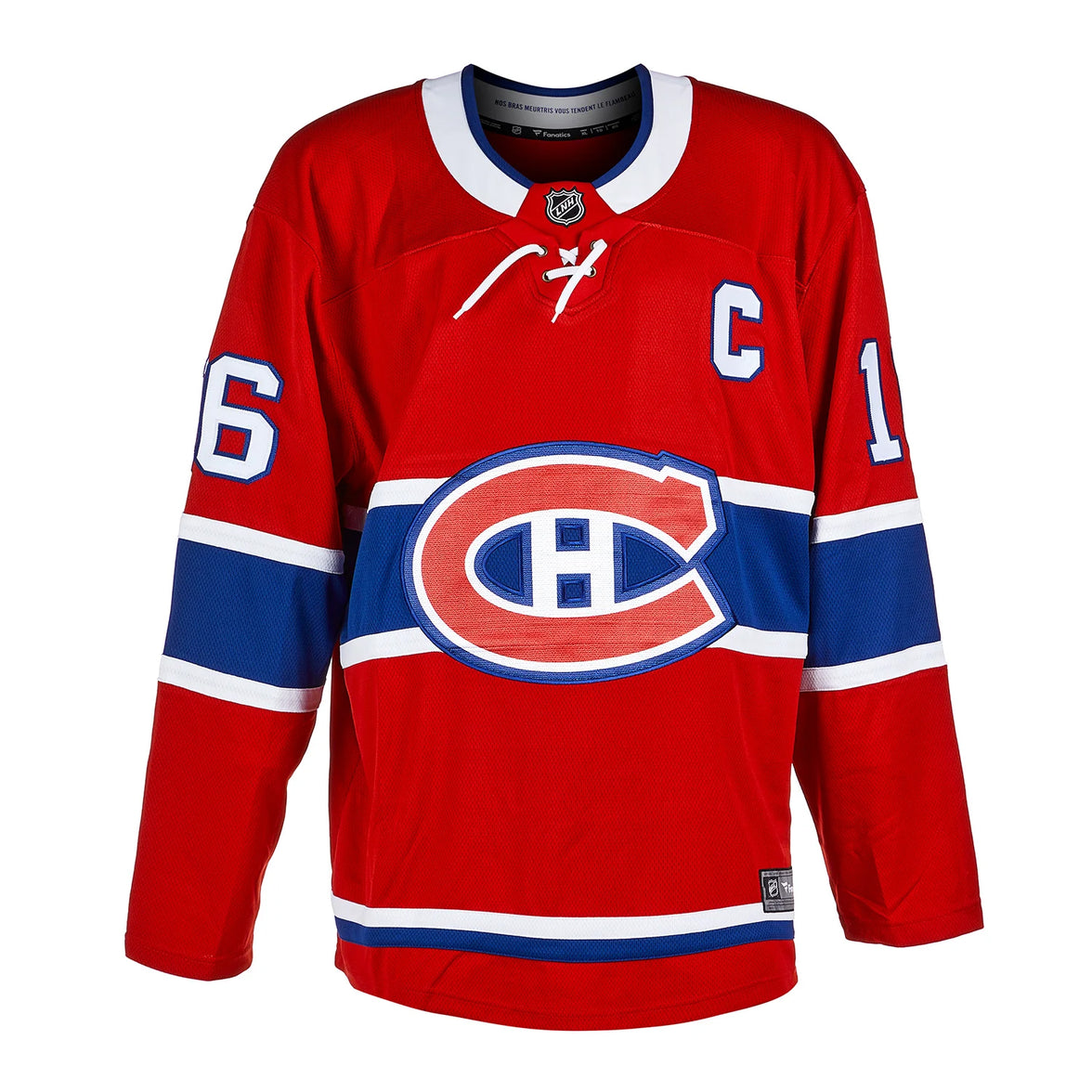Henri Richard Signed Montreal Canadiens Fanatics Breakaway Home Red Jersey - Heritage Hockey™