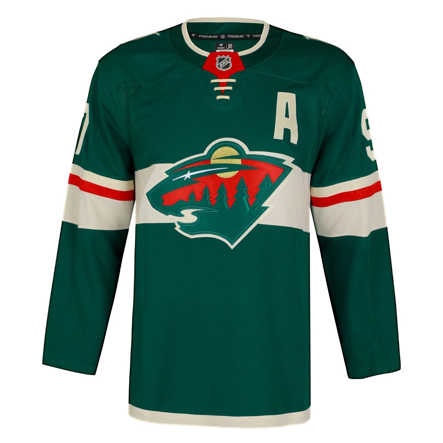 Kirill Kaprizov Signed Minnesota Wild Fanatics Premium Home Green Jersey