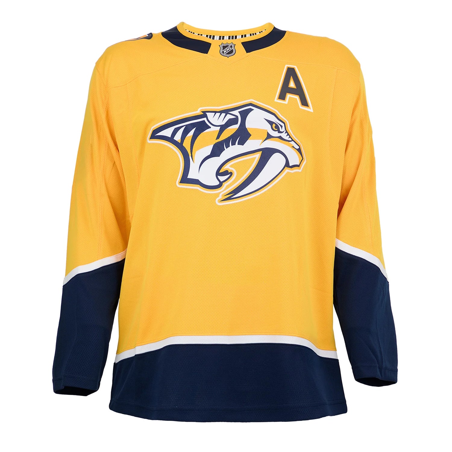 Filip Forsberg Signed Nashville Predators Fanatics Premium Home Yellow Jersey
