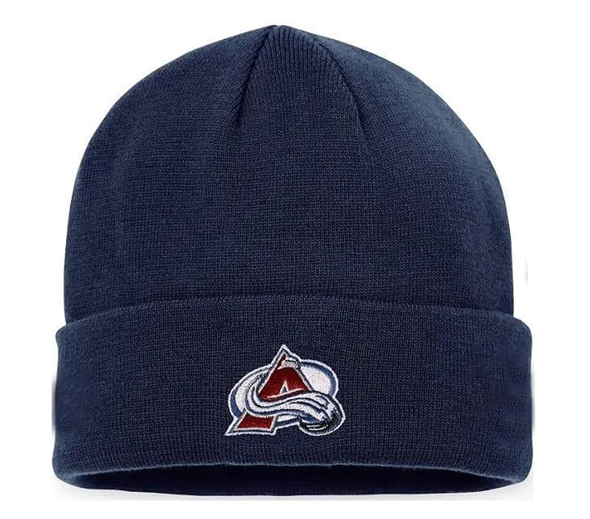 Colorado Avalanche NHL Basic Alt Cuff Knit Beanie