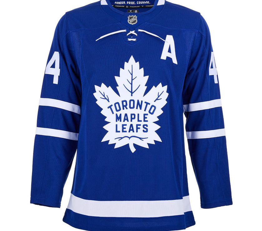 Morgan Rielly Signed Toronto Maple Leafs Fanatics Premium Home Blue Jersey