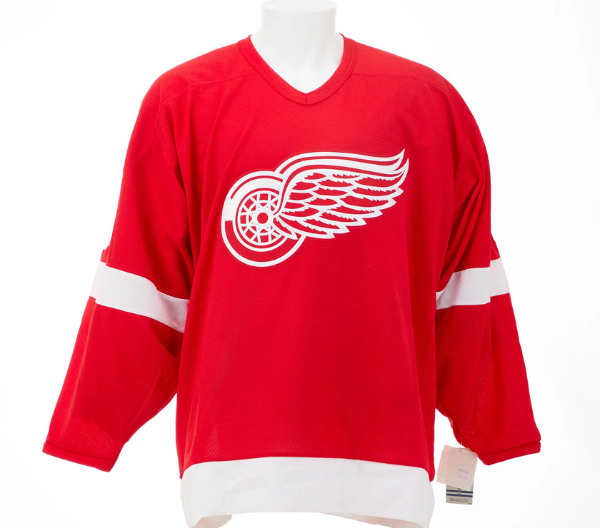 Gordie Howe Signed Detroit Red Wings CCM Vintage Red Jersey