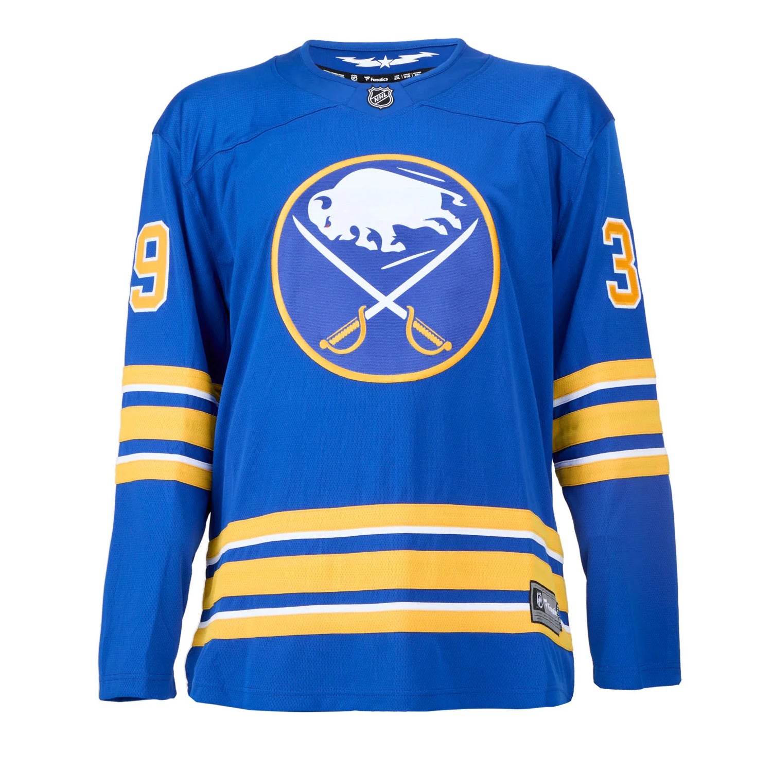 Dominik Hasek Signed Buffalo Sabres Fanatics Breakaway Home Blue Jersey