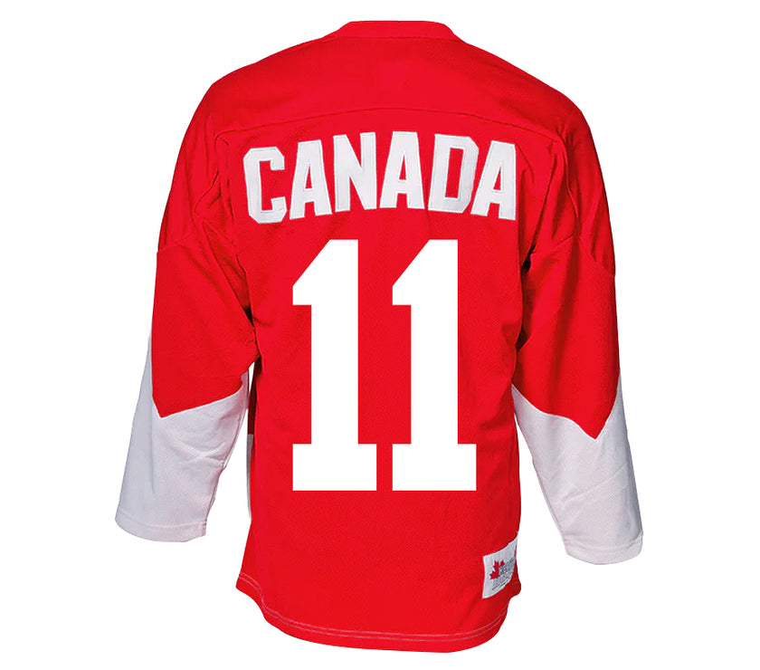 Vic Hadfield Team Canada 1972 Summit Series Jersey