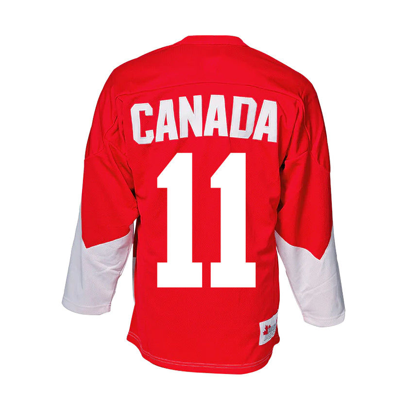 Vic Hadfield Team Canada 1972 Summit Series Jersey