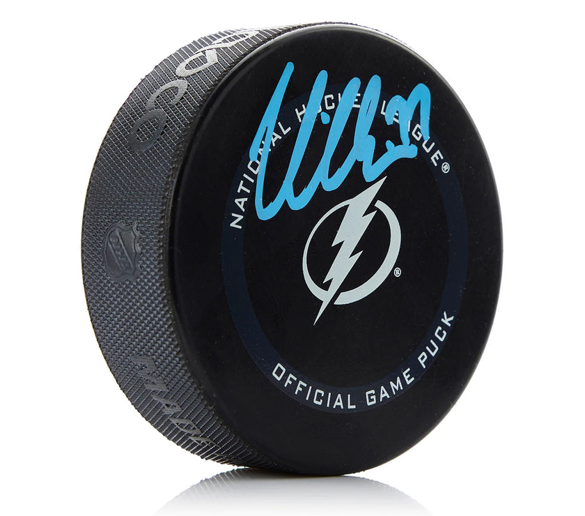 Victor Hedman Signed Tampa Bay Lightning Official Game Puck