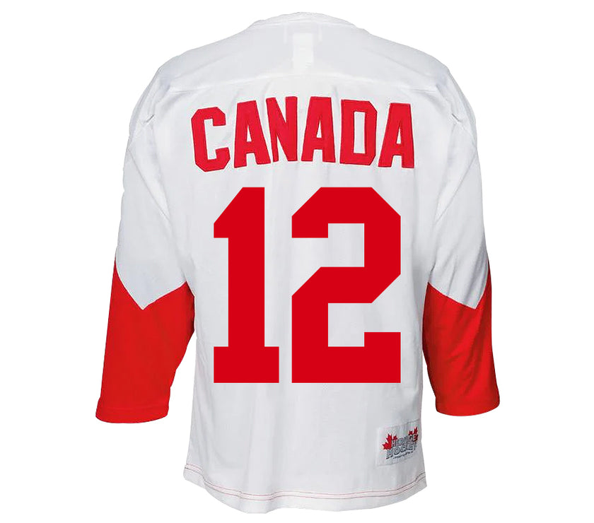Yvan Cournoyer Team Canada 1972 Summit Series Jersey