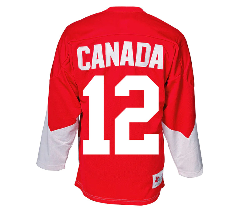 Yvan Cournoyer Team Canada 1972 Summit Series Jersey
