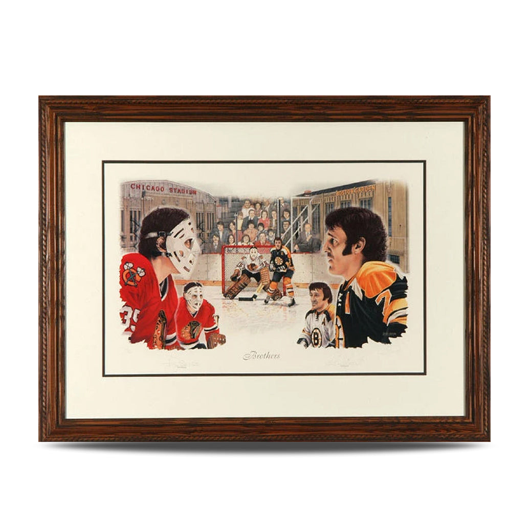 Brothers - Phil & Tony Esposito Signed Limited Edition Print - Heritage Hockey™