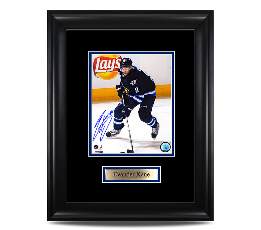 Evander Kane Signed Winnipeg Jets Framed Photo - Heritage Hockey™