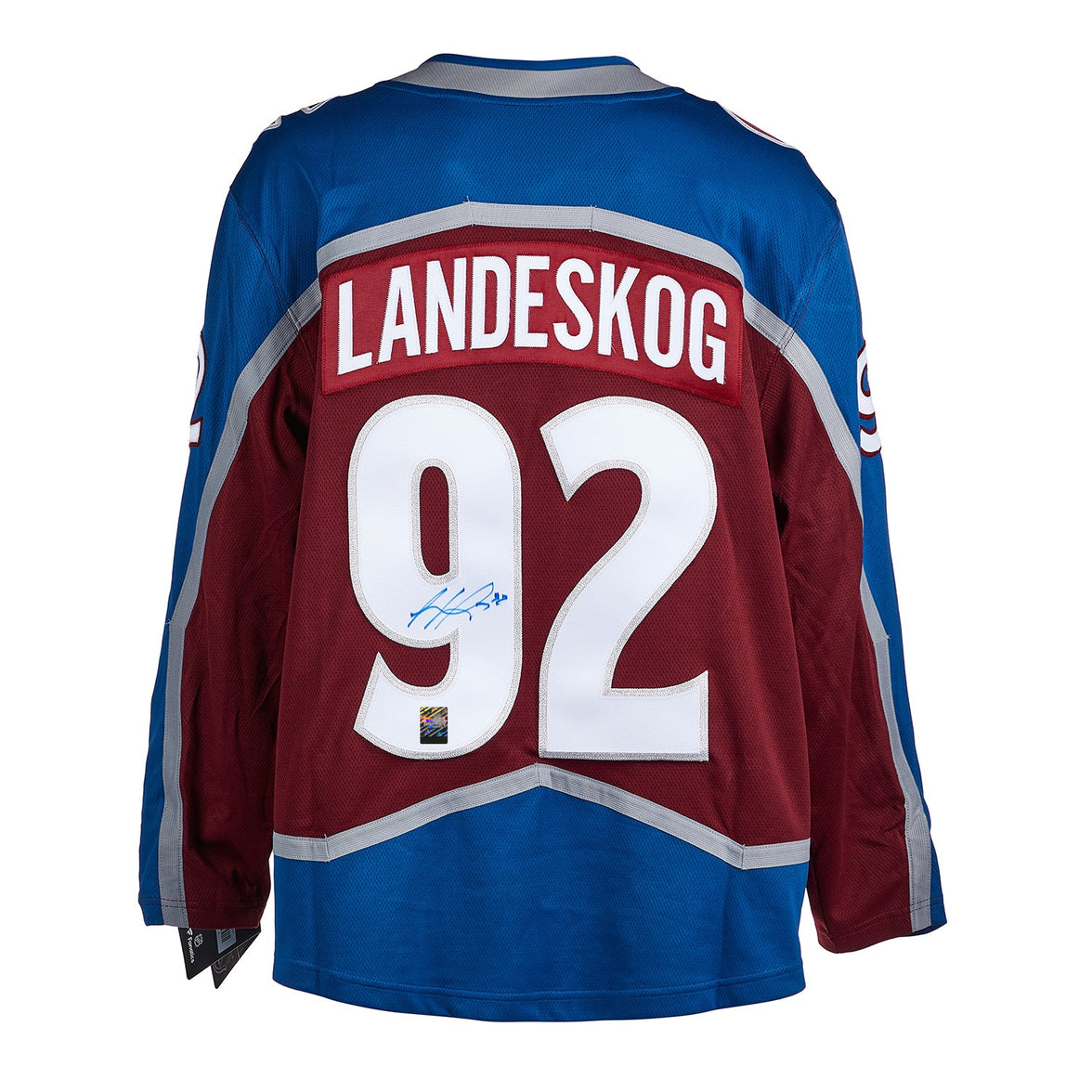 Gabriel Landeskog Signed Colorado Avalanche Fanatics Breakaway Home Maroon Jersey