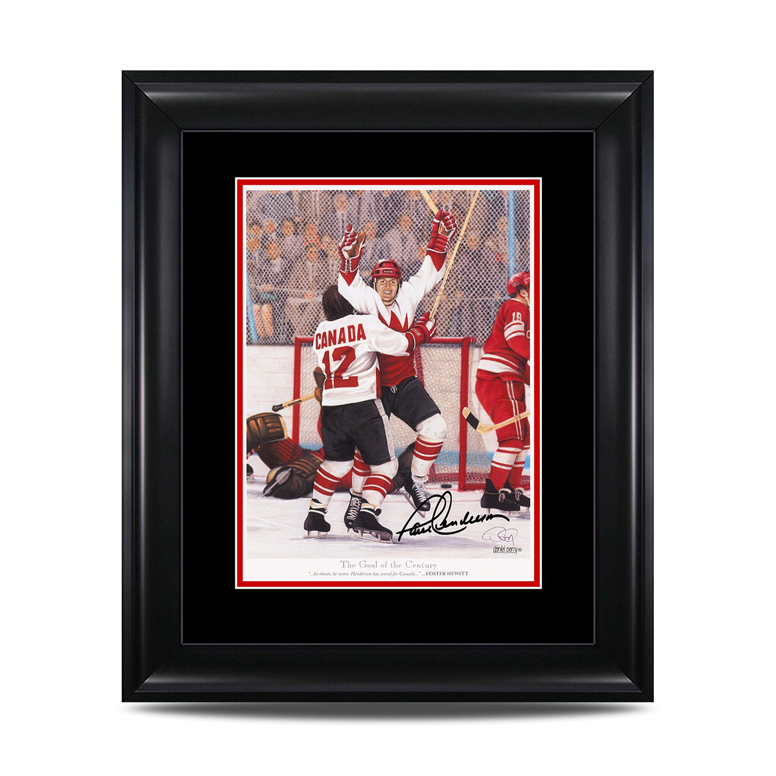 The Goal of the Century – Paul Henderson Signed 12 x 15 Legends Series Print - Heritage Hockey™