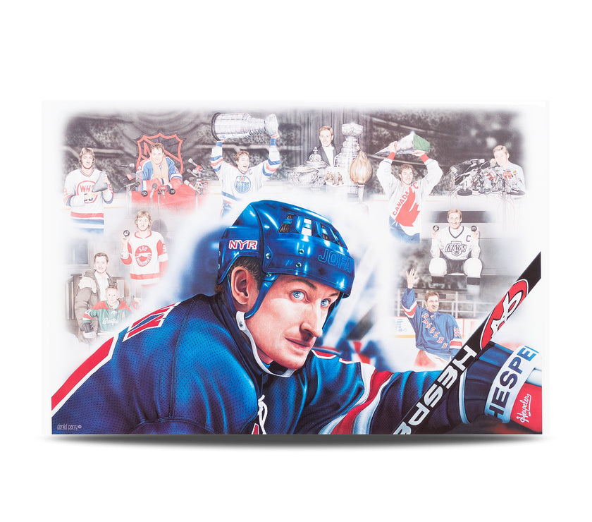 Wayne Gretzky 1999 – Signed Limited Edition Print - Heritage Hockey™