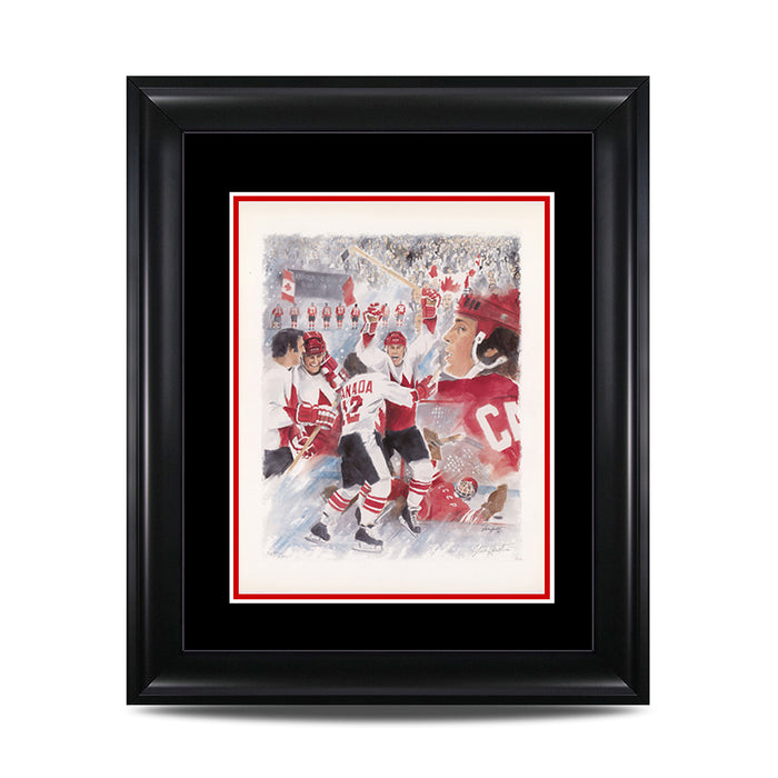 Paul Henderson Collage - Signed Limited Edition Summit Series Print - Heritage Hockey™