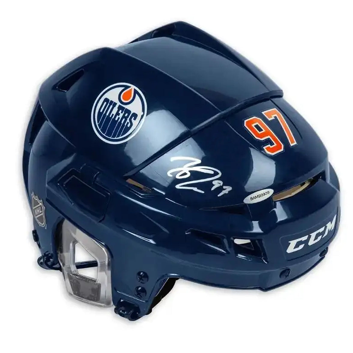 Connor McDavid Signed Authentic CCM Hockey Helmet