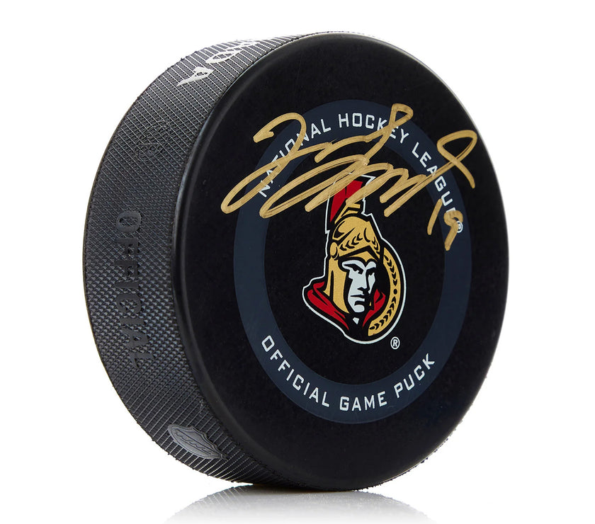Jason Spezza Signed Ottawa Senators Official Game Puck