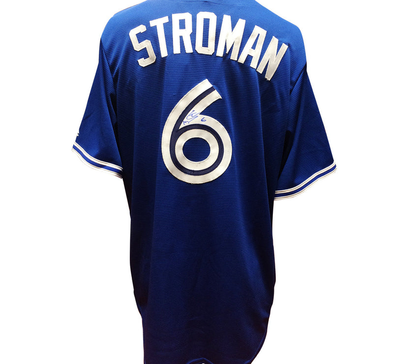 Marcus Stroman Signed Toronto Blue Jays Away Blue Jersey