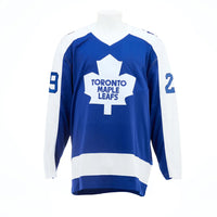 Mike Palmateer Signed Toronto Maple Leafs Fanatics Vintage Blue Jersey